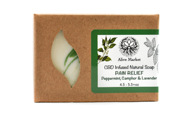 Hand Crafted Artisan Natural CBD Infused Soap - 25- 30mg / 4.5- 5.5+ oz